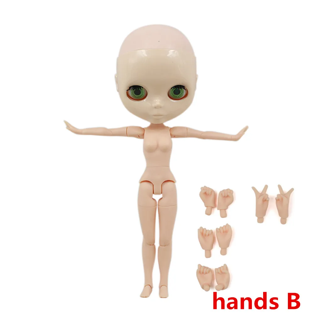 Кукольное лицо пластина Blyth подходит для смены куклы практики без макияжа |