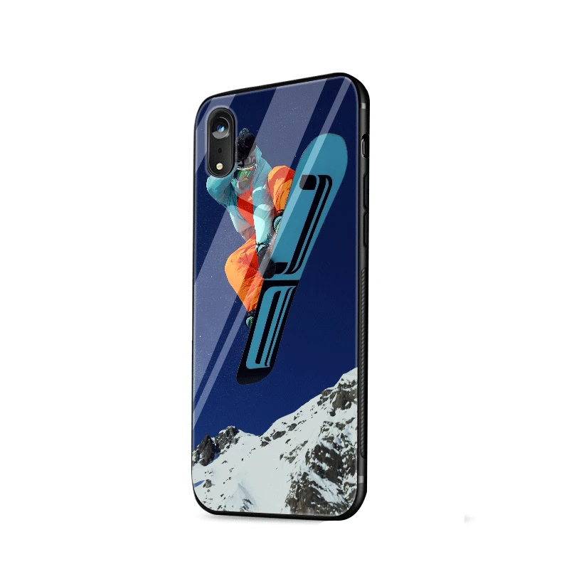 Чехол из закаленного стекла для iPhone X XS XR Max 6 6s 7 8 Plus 5 5S SE|Чехлы-накладки| |