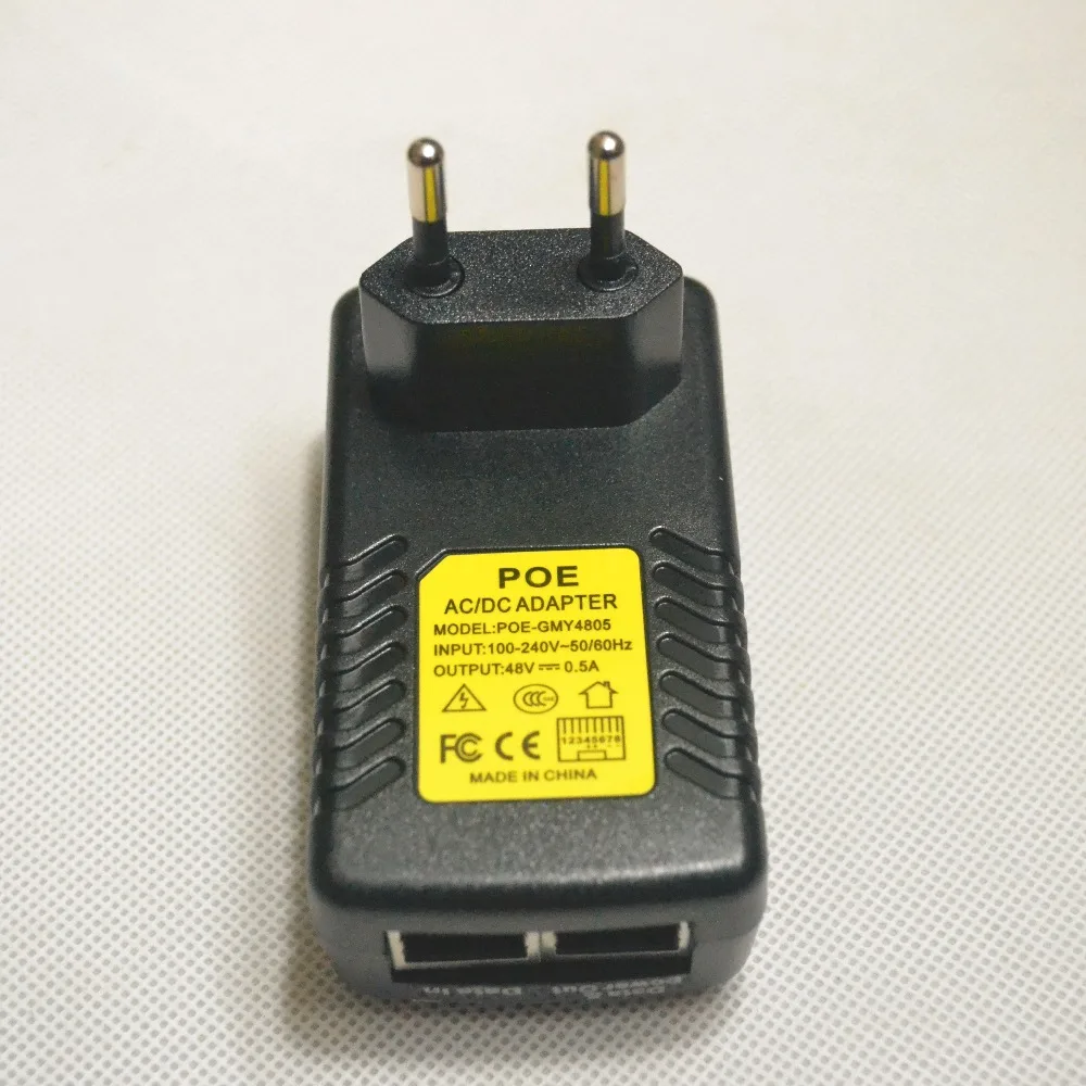 4 шт. Инжектор POE 48V 0.5A питания poe адаптер Форсунка для IP системах видеонаблюдения