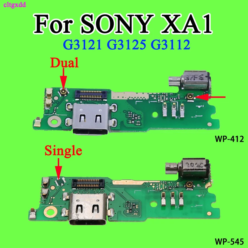 Зарядный USB порт для SONY Xperia XA1 док разъем Вибратор микрофон Микрофон печатная