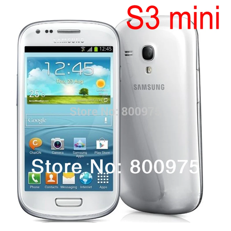 Восстановленный samsung I8190 Galaxy SIII мини мобильный телефон Galaxy S3 мини мобильный телефон двухъядерный Android телефон