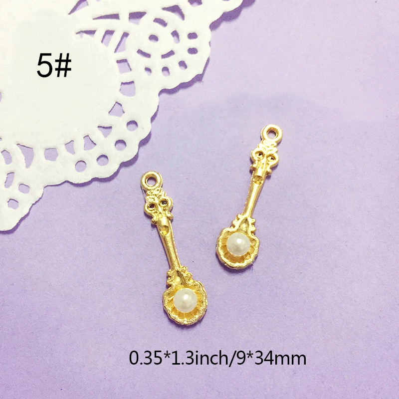 10 шт./лот подвесная подвеска с подвеской из жемчуга и горного хрусталя|diy pendants for