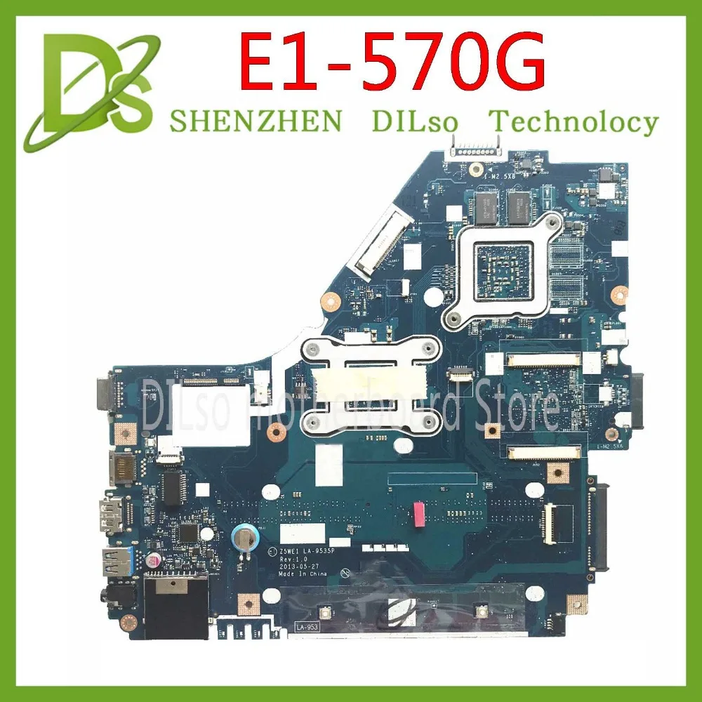 KEFU Z5WE1 LA-9535P материнская плата для acer aspire E1-530 E1-570 E1-570G Материнская плата ноутбука I3-3217U GT740-2G Тесты работы