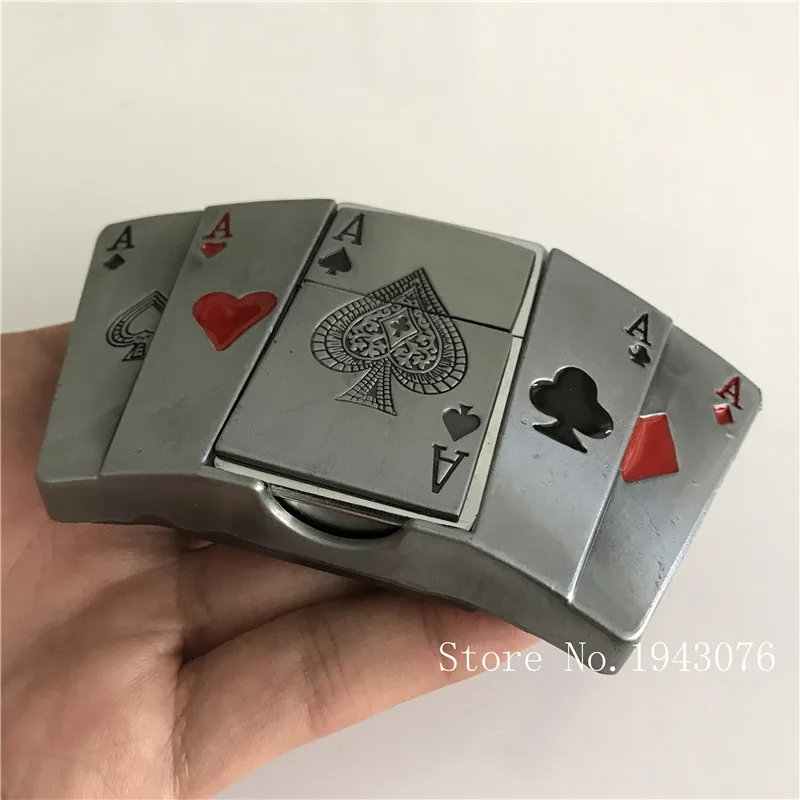 Розничная,, хорошее качество, карточная игра, керосин, легкий пояс, пряжки с металлической пряжкой, мужские джинсы, аксессуары для 4 см, широкий ремень