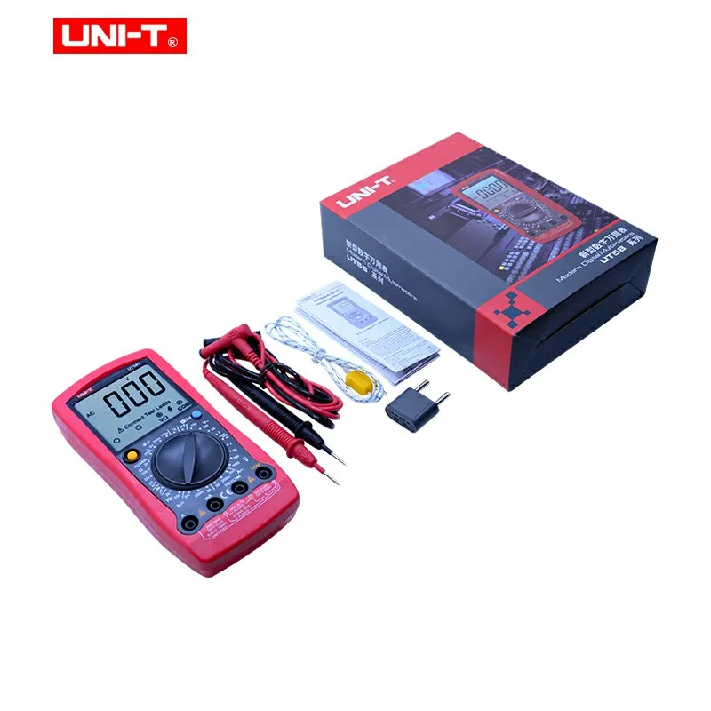 UNI-T UT58C цифровой мультиметр AC/DC Вольтметр Амперметр измеритель температуры