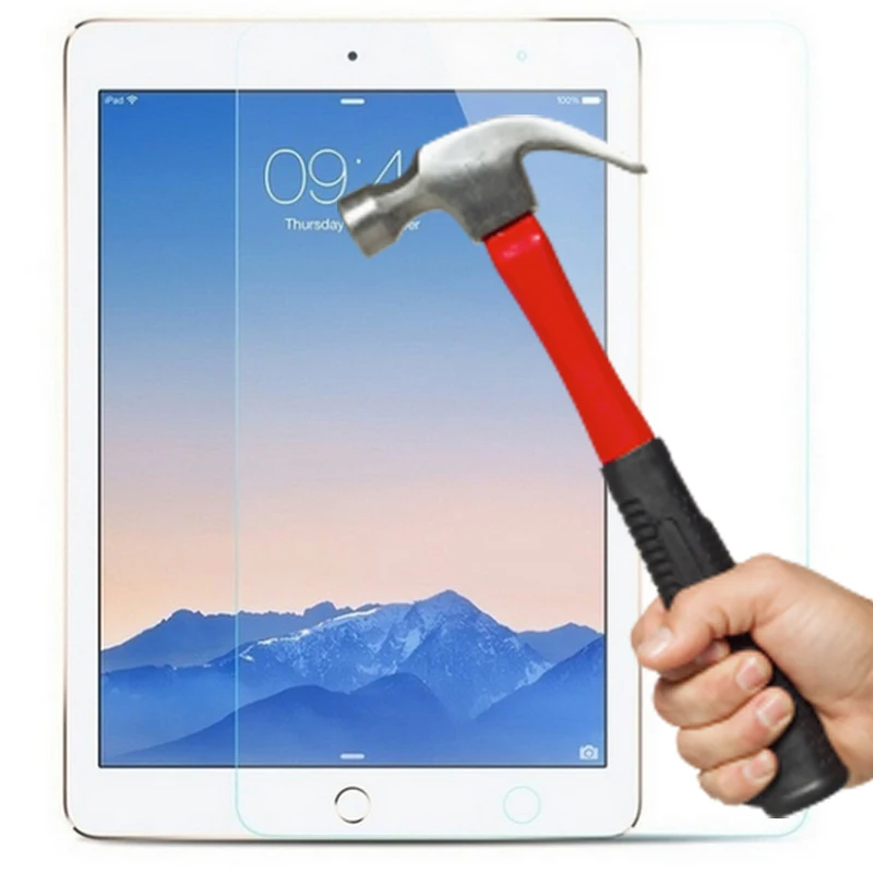100 шт./лот Экран пленка для iPad 2/3/4 царапинам кристалл 9 H твердость взрыв
