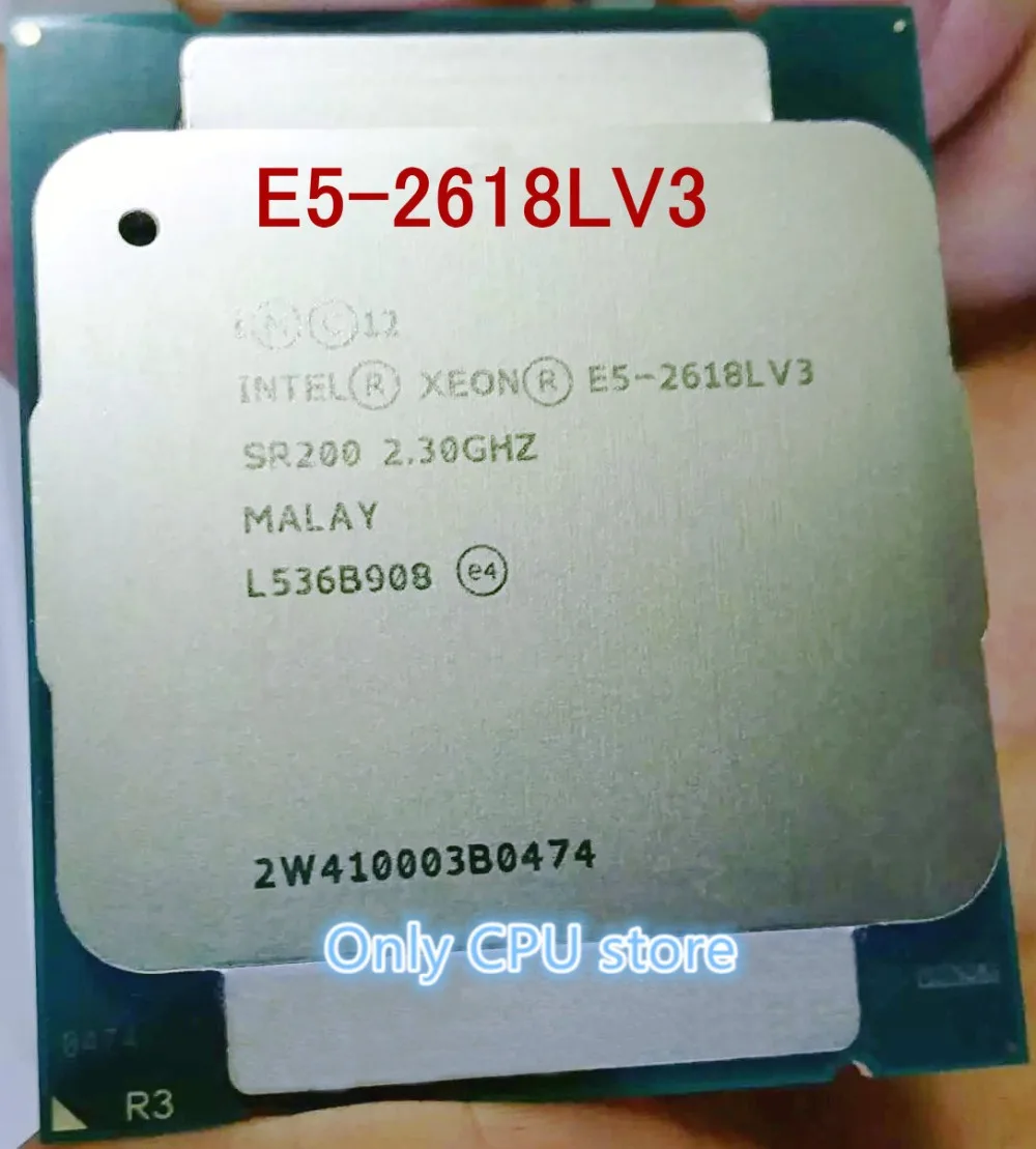Оригинальный процессор E5-2618LV3 E5-2618Lv3 2 3 ГГц 8-ядерный LGA2011-3 разные детали E5 2618L V3 |