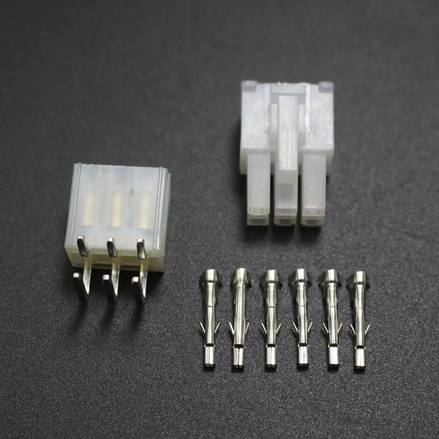 Клеммы для проводов 50 комплектов 5557 5569 6P электрический разъем 4 2 мм 6Pin угловой