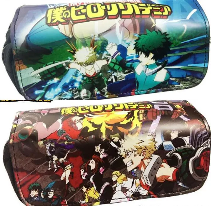 Чехол для карандашей My Hero моя геройская Академия Izuku Midoriya супер большая емкость