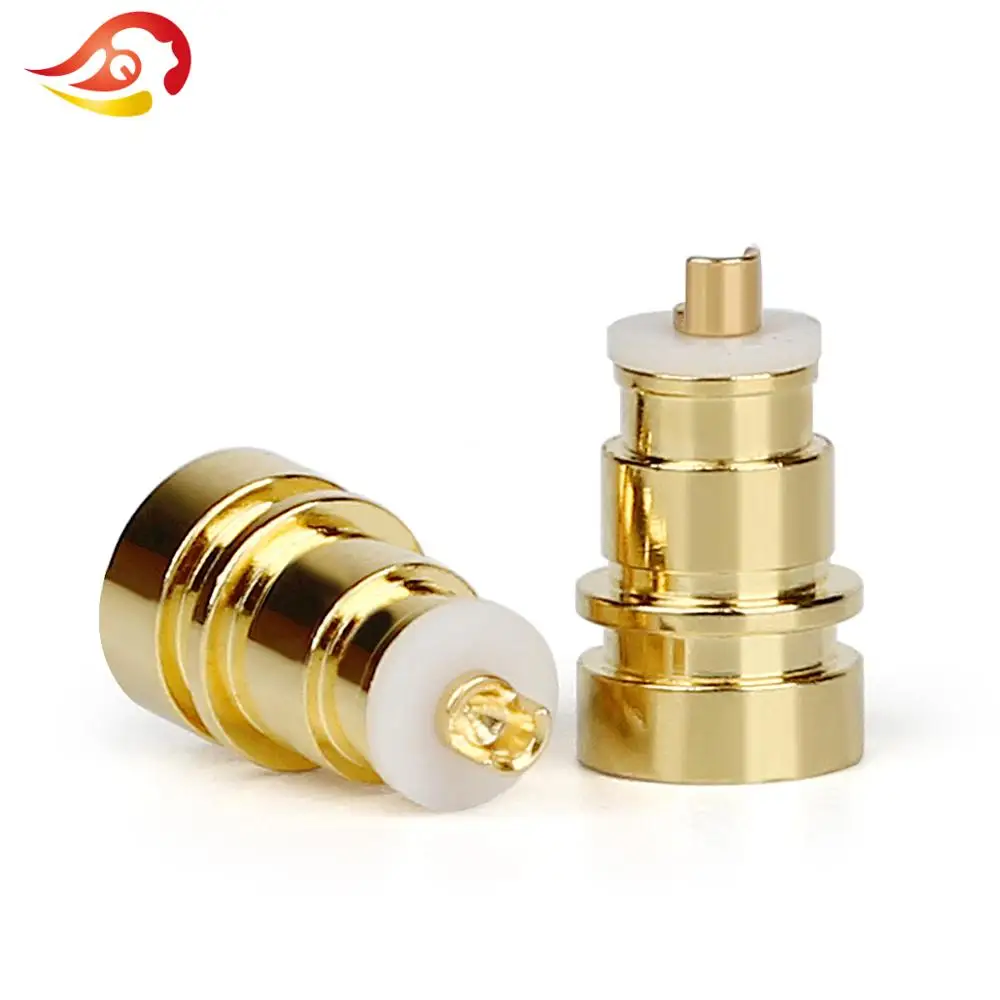 QYFANG A2DC женский провод со штырями для наушников DIY заказной позолоченный