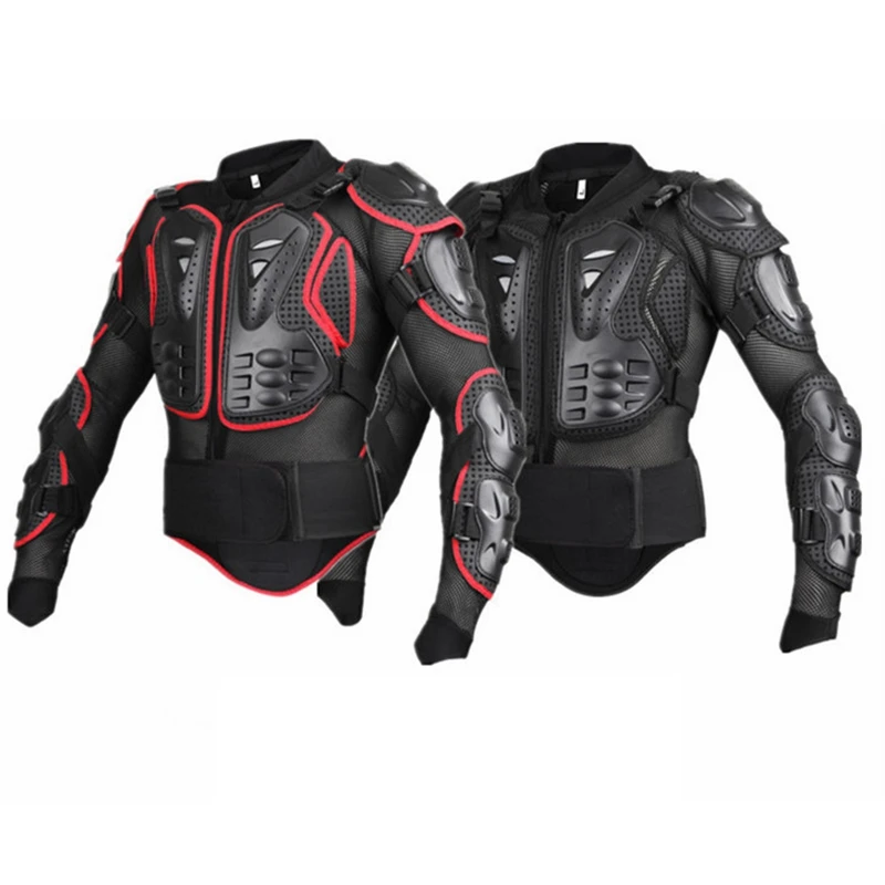 2018 New Arrival back support Textile Mesh Motorcycle Jackets Off Road Motorbike Racing Suits body protector Combinations | Автомобили и