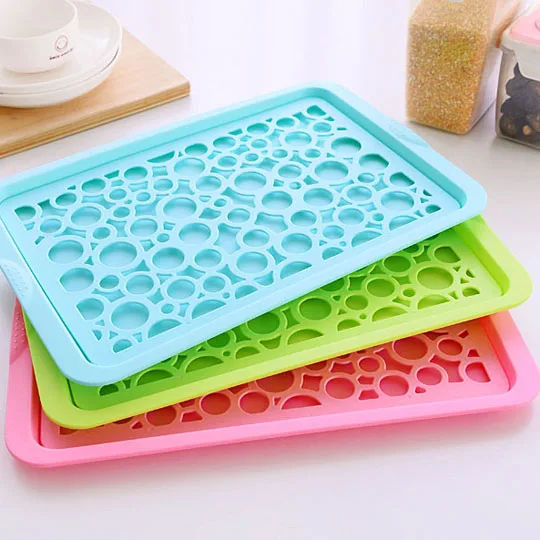 

Multifunctional Creative Drip Tray Fruit Tray Cup Storage Tray