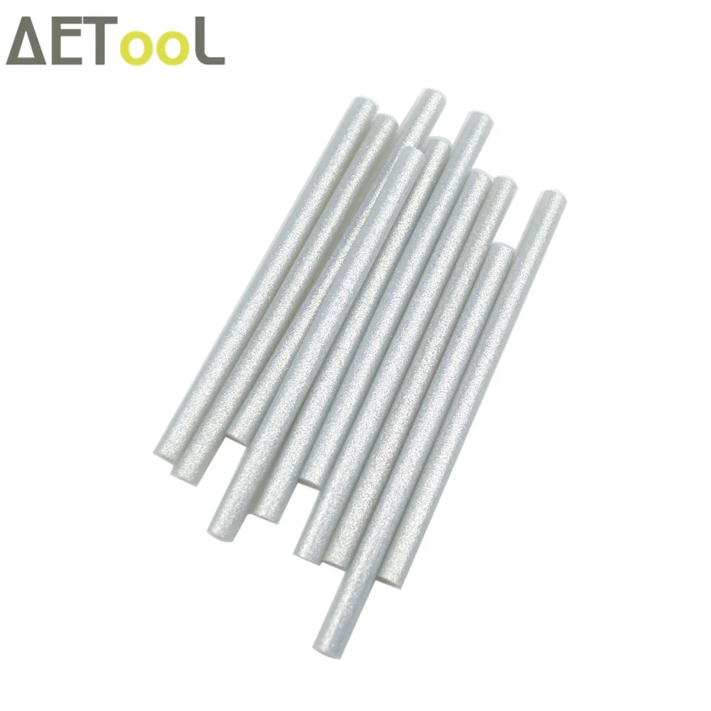 AETool 5 шт нетоксичные твердые цветные DIY термоплавкие клеевые палочки 11 мм для