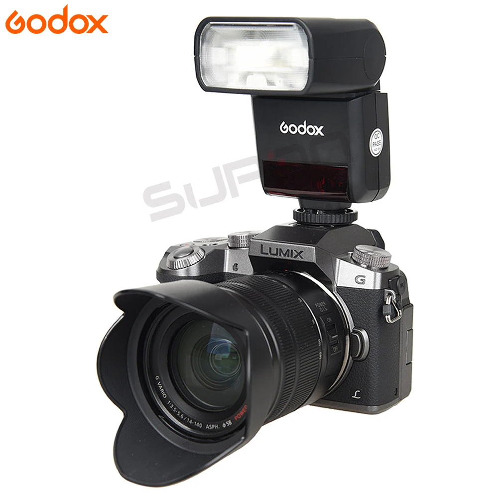 Godox TT350O Миниатюрная лампа-вспышка ttl HSS 1/8000 S GN36 камера вспышка карманные фонари