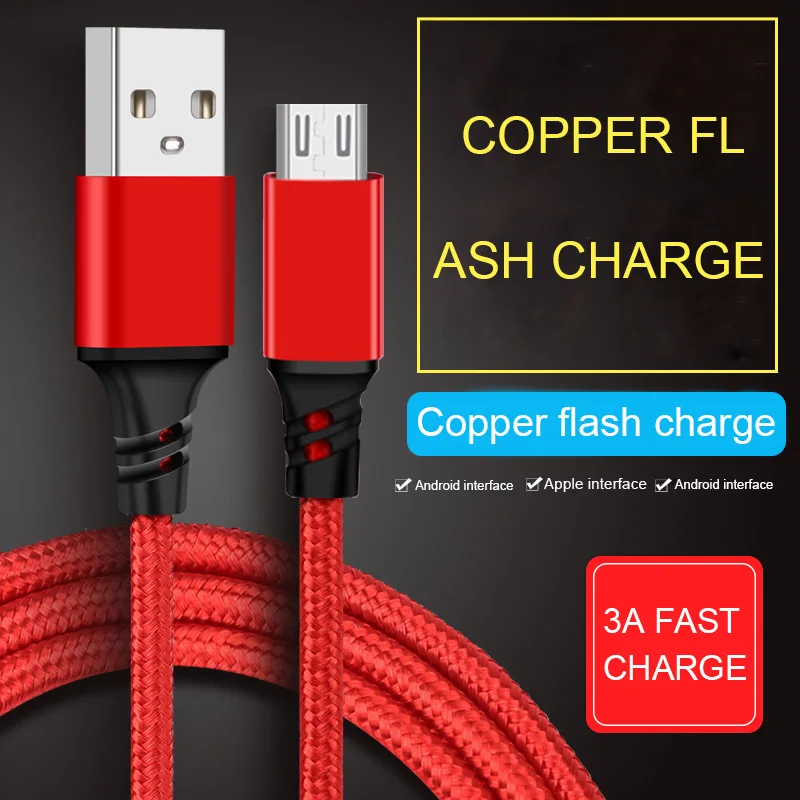 Оригинальный USB-кабель 3 в 1 для iPhone XS Max XR X 8 7 зарядное устройство Micro 2 USB Type-c кабель
