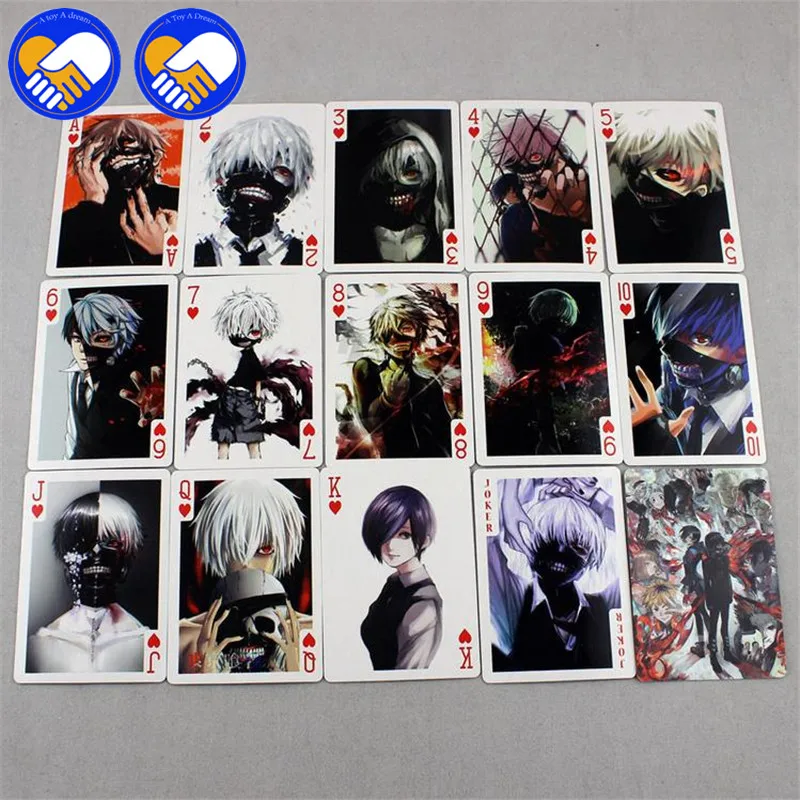 Новинка 54 ⑤ упак. аниме Grim Reaper &amp Death Notes Natsume Tokyo Ghoul коллекция фигурок игры в покер