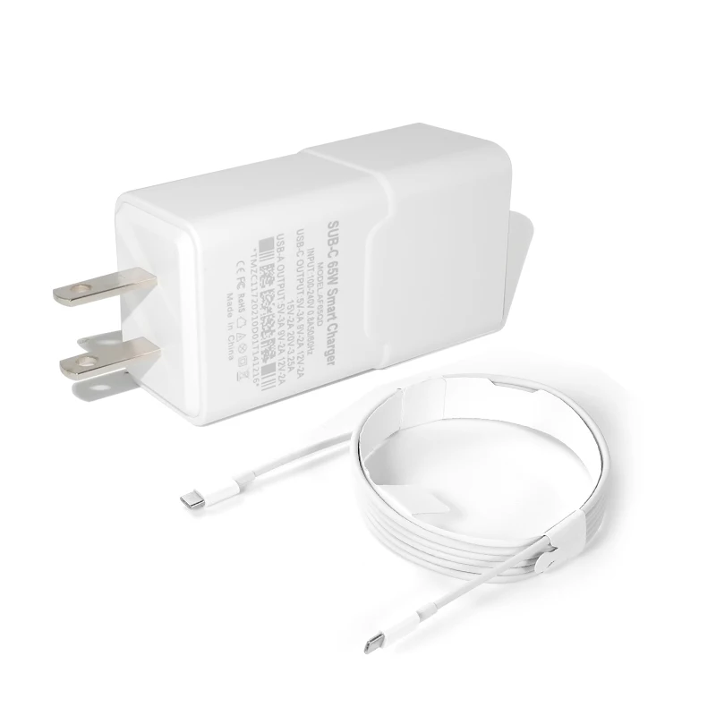 Usb type C зарядное устройство 20 в 3.25A USB C быстрое зарядное устройство для Macbook lenovo Asus ноутбук адаптер питания 5 В 3A 9 В 2A USB зарядное устройство для телефона