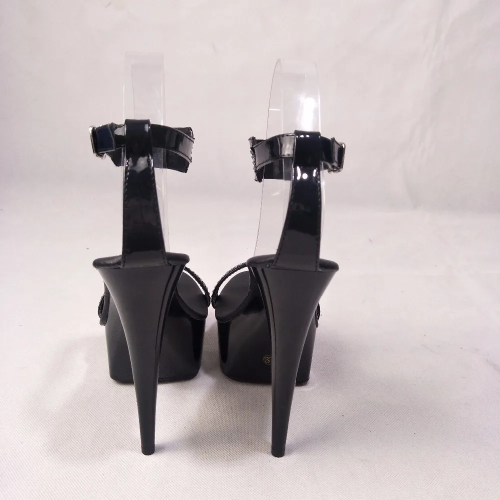 Новинка туфли в римском стиле на высоком каблуке 15 см очень 5 Модные женские