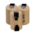 Аккумуляторные батарейки SC, 1200 мА  ч, 1,2 В, akkumulator, 33 мм * 22 мм для сверлильных отверток Bosch dewalt metabo makita