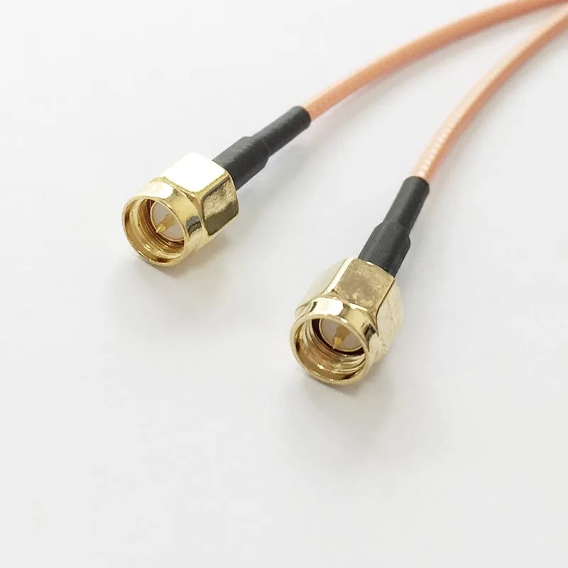 5 шт. SMA женский гайка К 2X Мужской Y Тип сплиттер Сумматор кабель Pigtail RG316 15 см 6