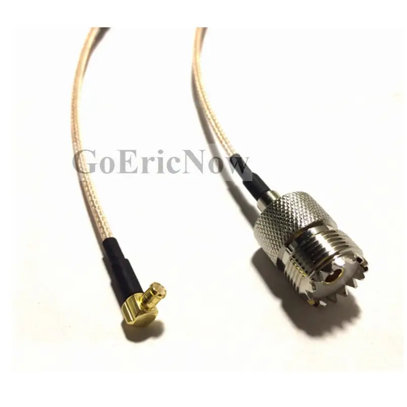 1 pcs RF Connector 50ohm Right Angle/Straight MCX Male to UHF SO239 PL259 Female Plug RG316 Cable (15cm) | Обустройство дома