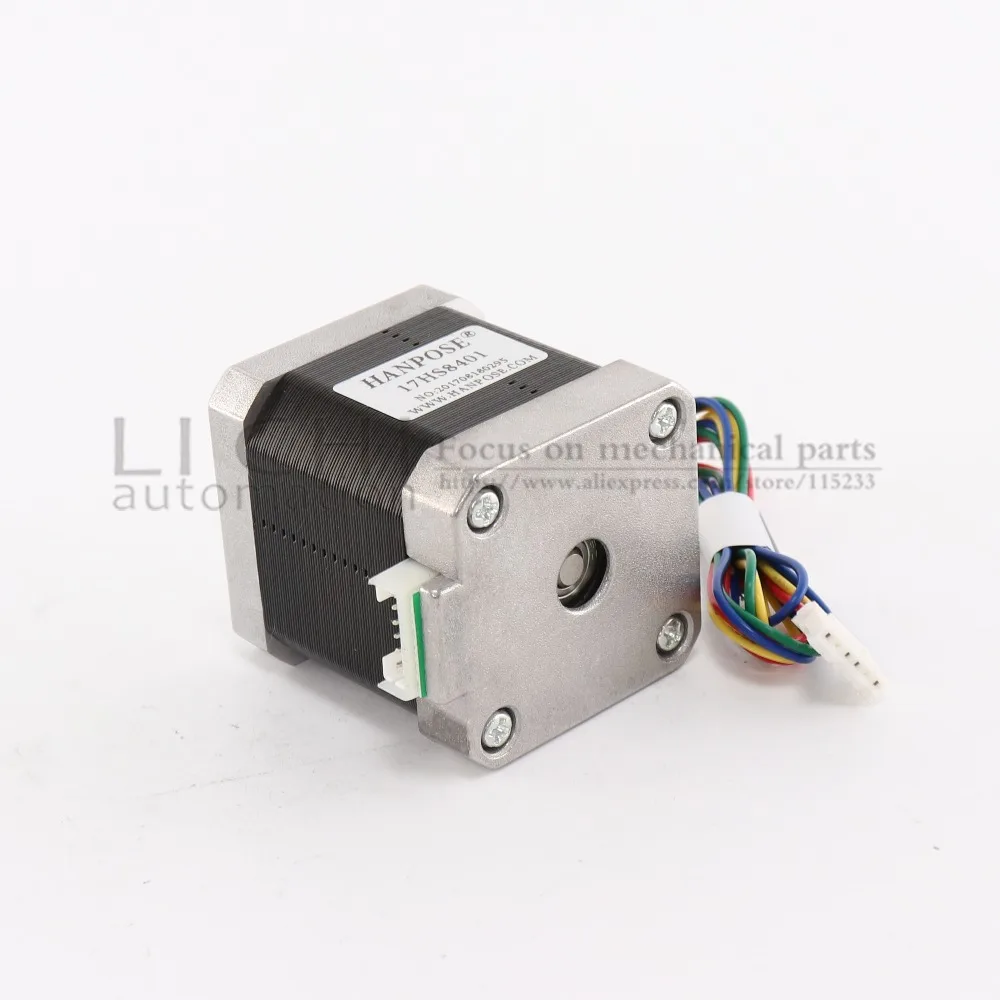 1 шт. шаговый мотор 4-свинец Nema17 48 мм/78Oz-in/1.8a(17HS8401) Мотор с TB6600 Драйвер шагового двигателя NEMA23 17