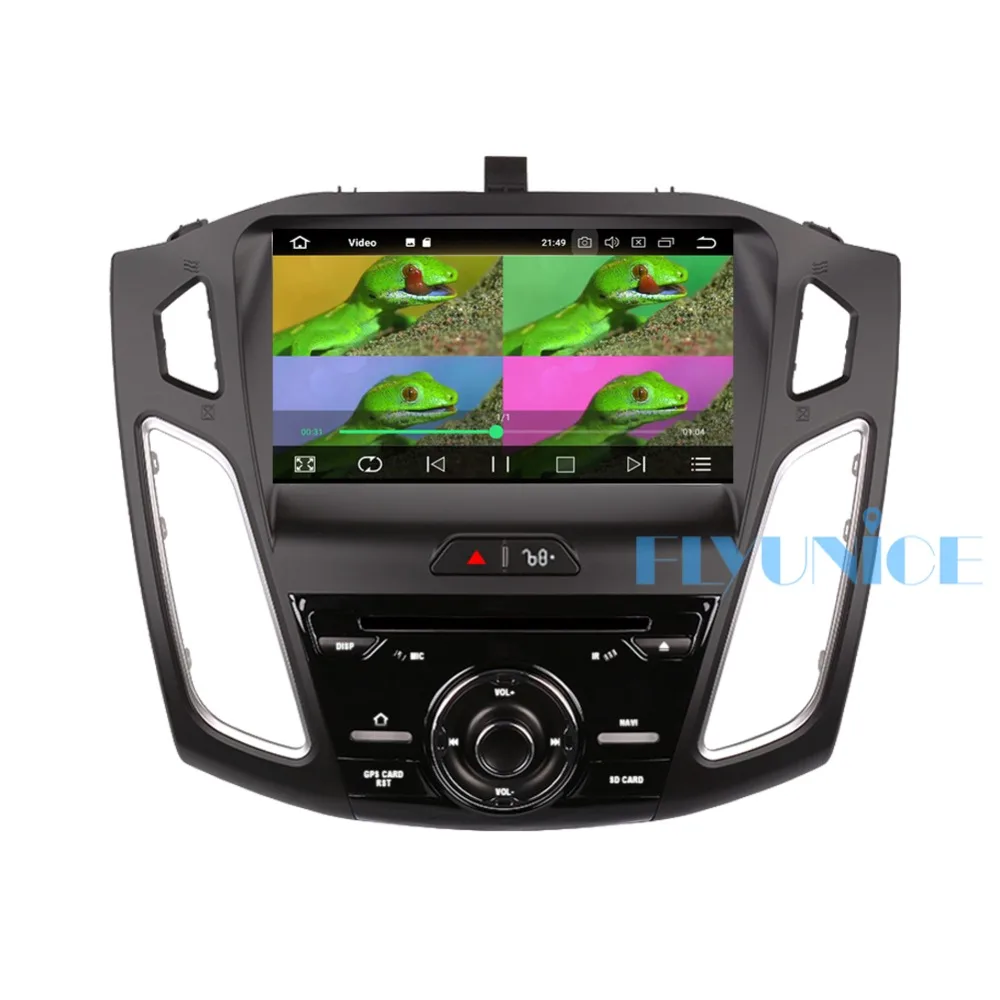 9 дюймов Android 8 0 Восьмиядерный 4 Гб RAM автомобильный Радио стерео с Bluetooth для Ford Foucs