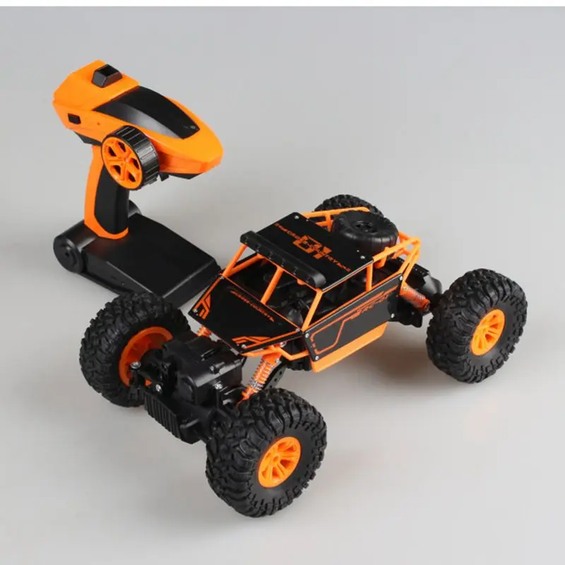 FB FUNNY BOX 4WD RC Monster Truck внедорожник 2,4G пульт дистанционного управления багги Рок Гусеничный автомобиль оранжевый