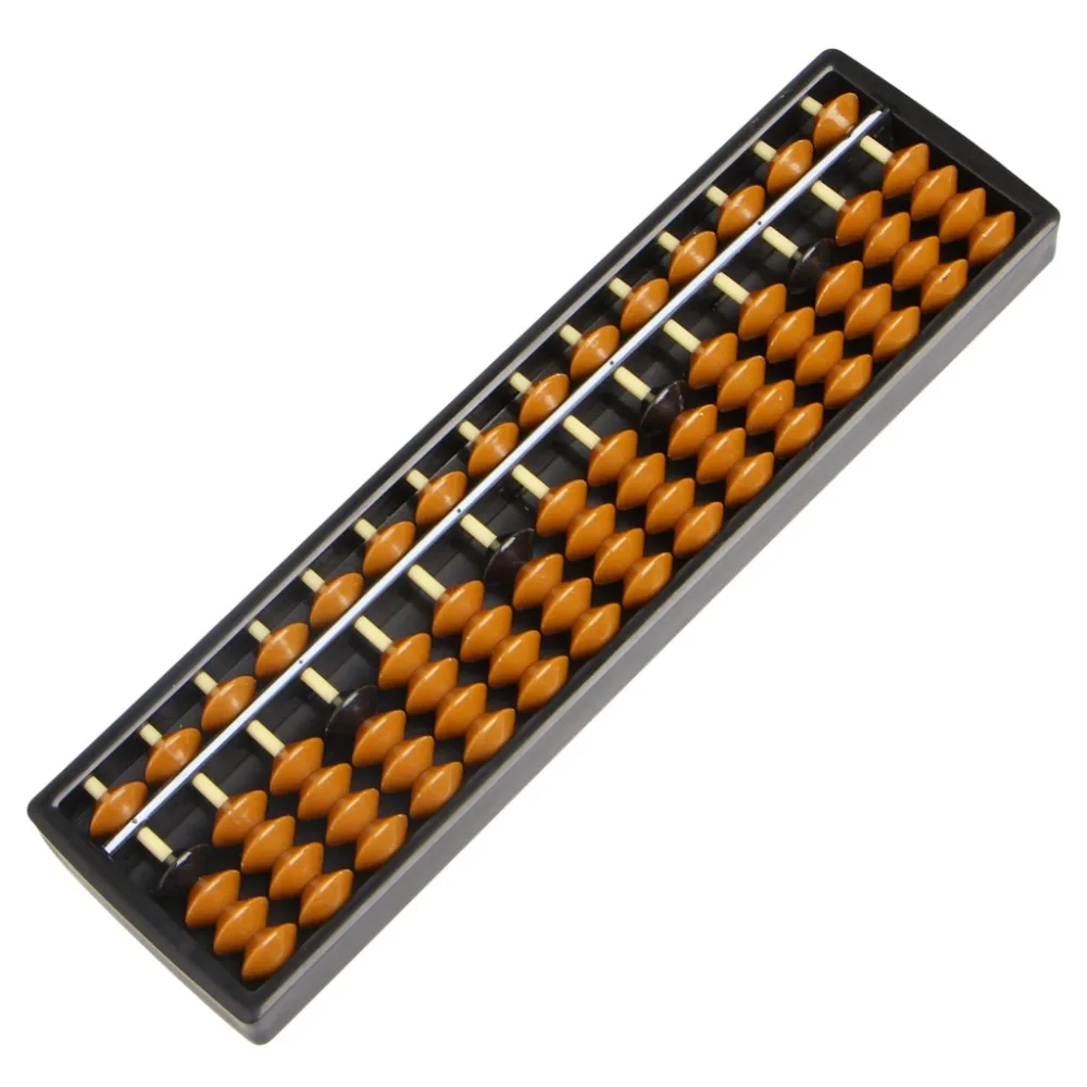 15 цифр арифметический коричневый инструмент Abacus детский математический