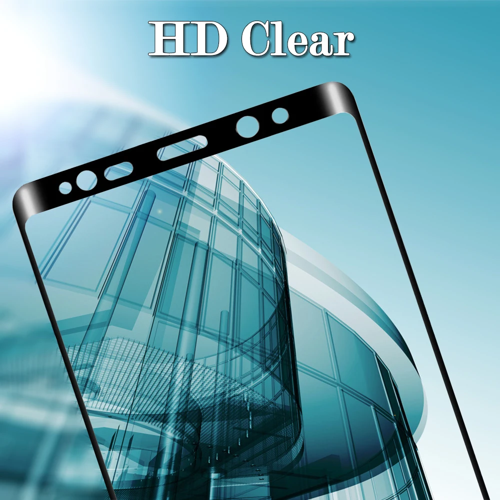 Защита экрана для Samsung Note 8 закаленное стекло Galaxy Note8 3D изогнутая поверхность