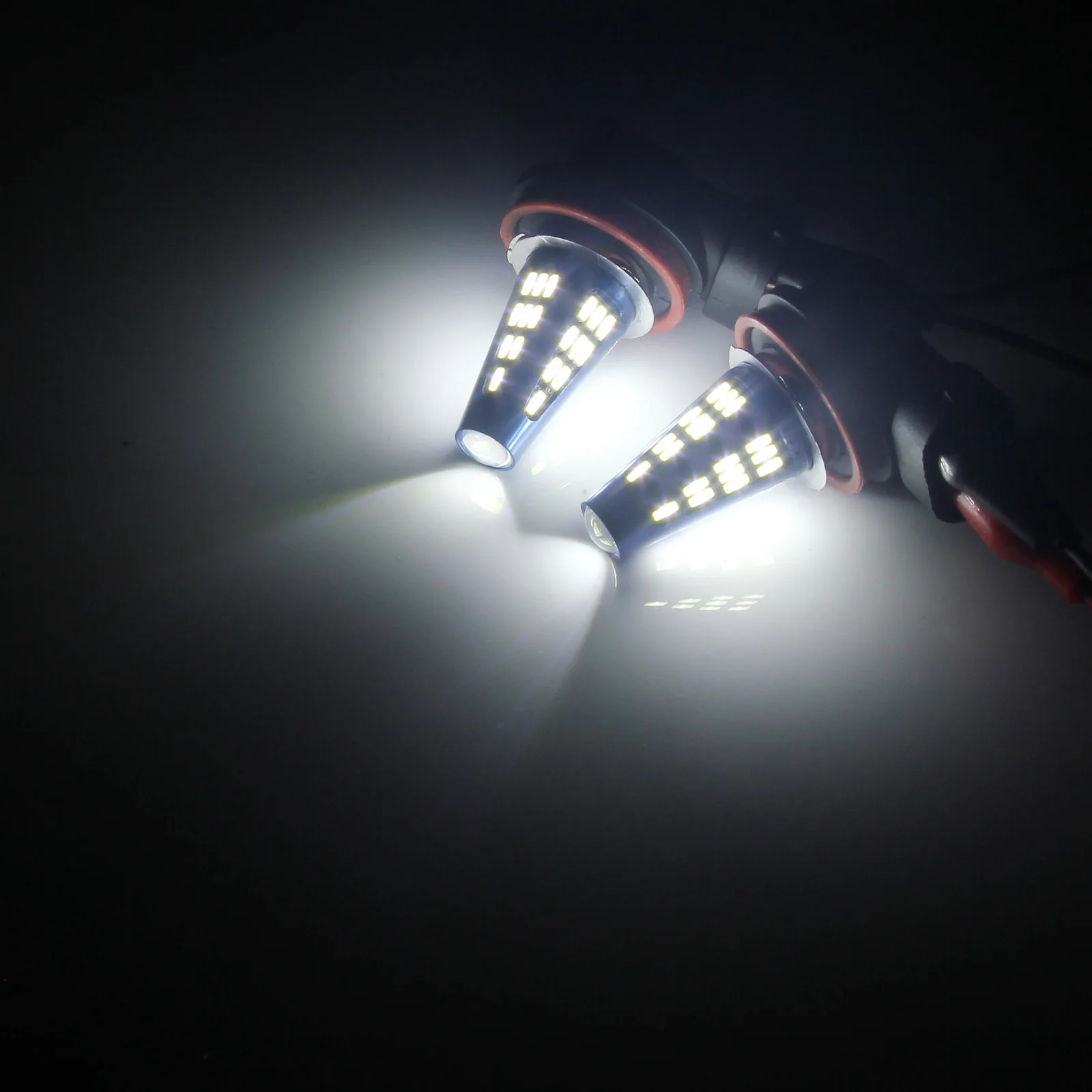 ANGRONG 2x H8 H11 SMD 5 Вт Светодиодный ные дневные ходовые противотумансветильник фары