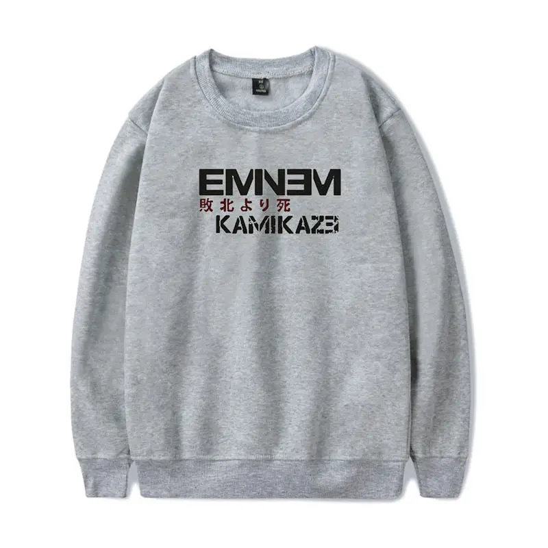 UplzCoo Eminem DJ хип хоп толстовки Kamikaze альбом осень весна женские мужские толстовки hoodies K толстовки 4XL JA078