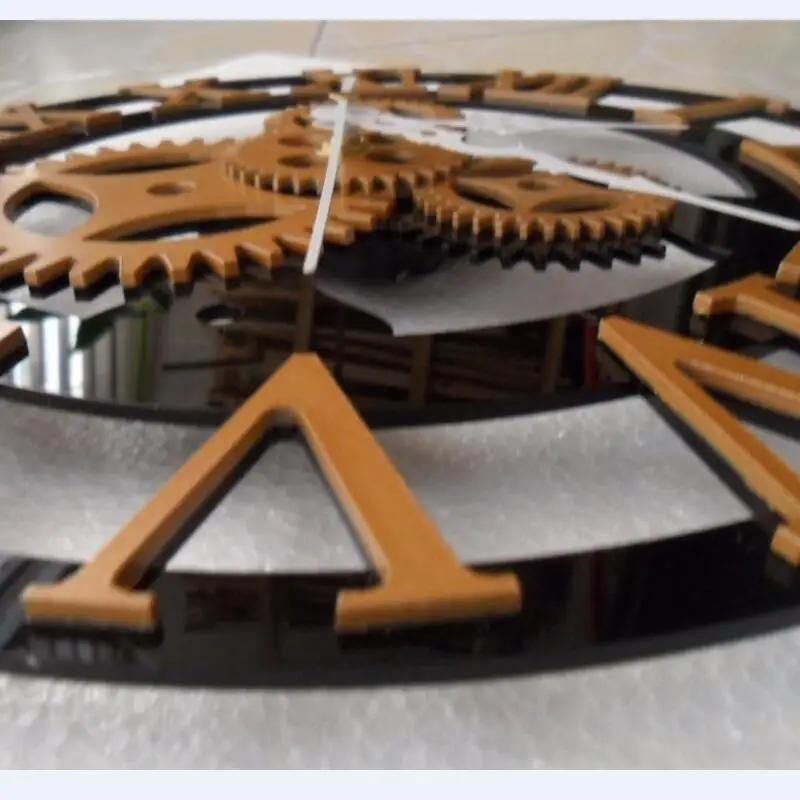 3D настенные часы винтажные цифровые для дома|watch home|3d wall clockwall clock |