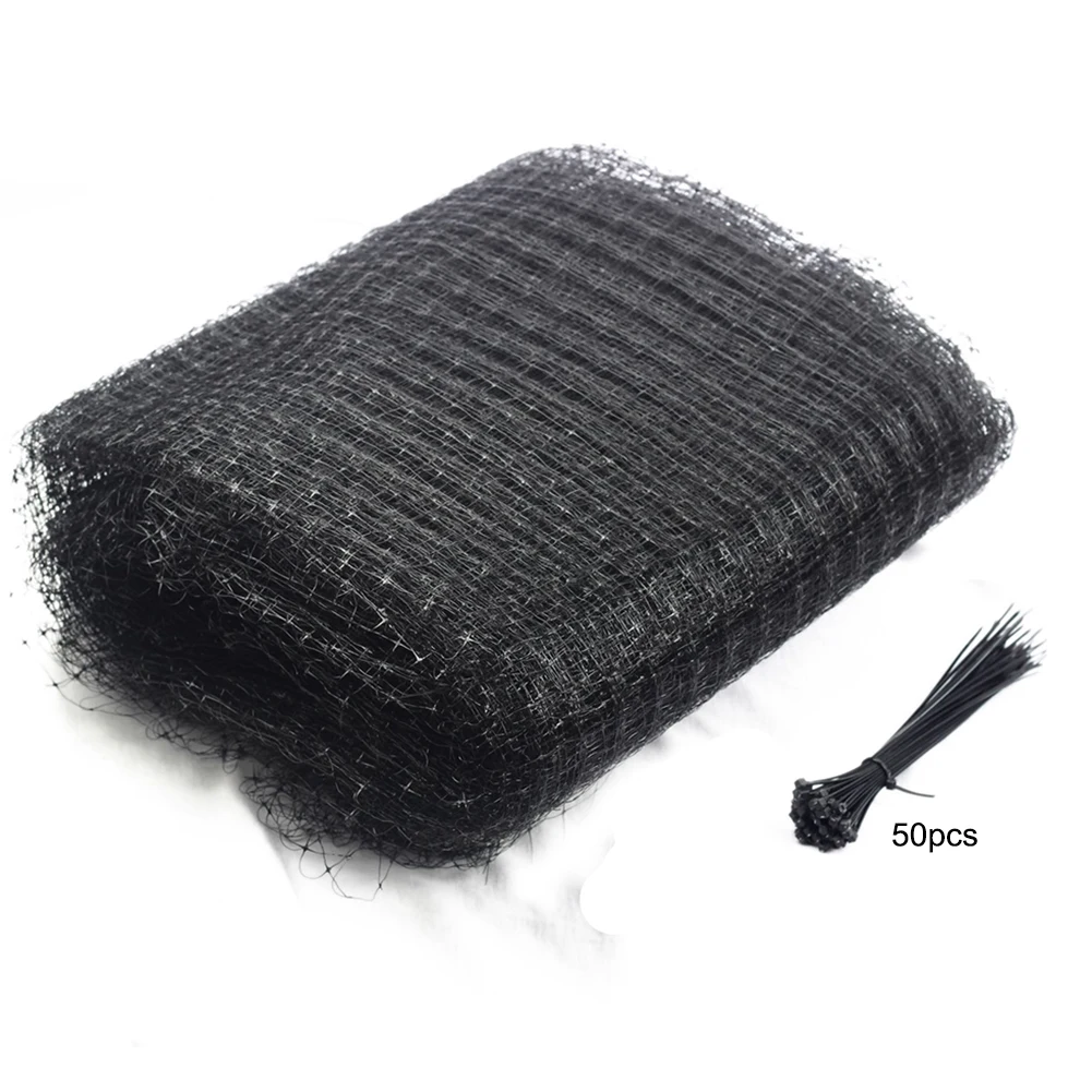 

Anti Bird Netting Pond Net Protect Vegetables Plants with Cable Ties garden tool