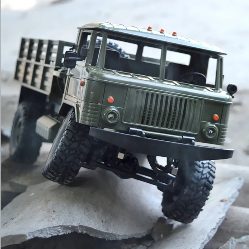 RC военный грузовик 2,4G 4WD 1:16 внедорожник RC автомобиль игрушка скалолазание автомобиль RC игрушки Радиоуправляемая машина детский подарок
