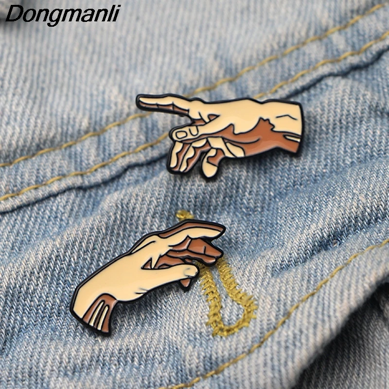 P3799 Dongmanli модная эмалированная булавка коллекция создание Adam Броши искусство