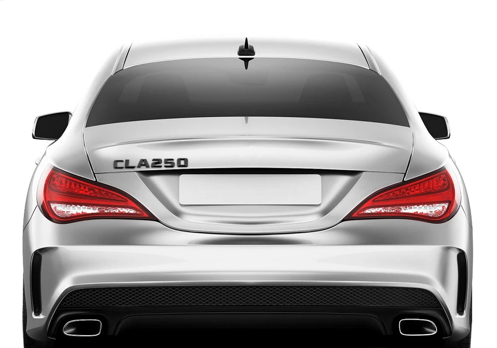 Automobiles Number Emblem Trunk Sticker Decal for Mercedes Benz CLA45 180 200 220 250 260 W203 W204 G500 S320 Tail Decoration | Автомобили