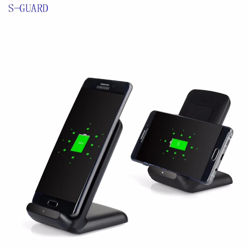 S GUARD A18 10 Вт Qi Беспроводное зарядное устройство Быстрая зарядка Pad для SAMSUNG S8 S6Edge +