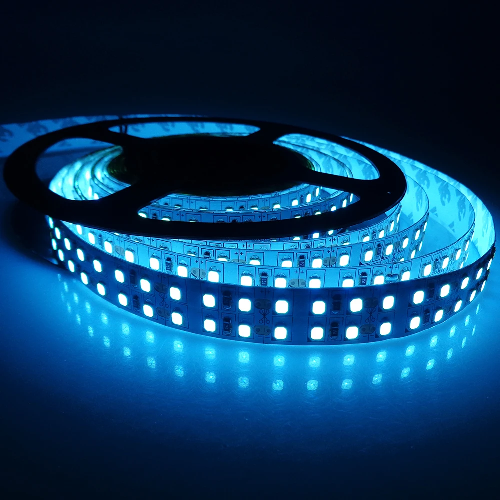 Светодиодная лента 3528 SMD двухрядные чипы 5 м 240 светодиодов s/M гибкая светильник