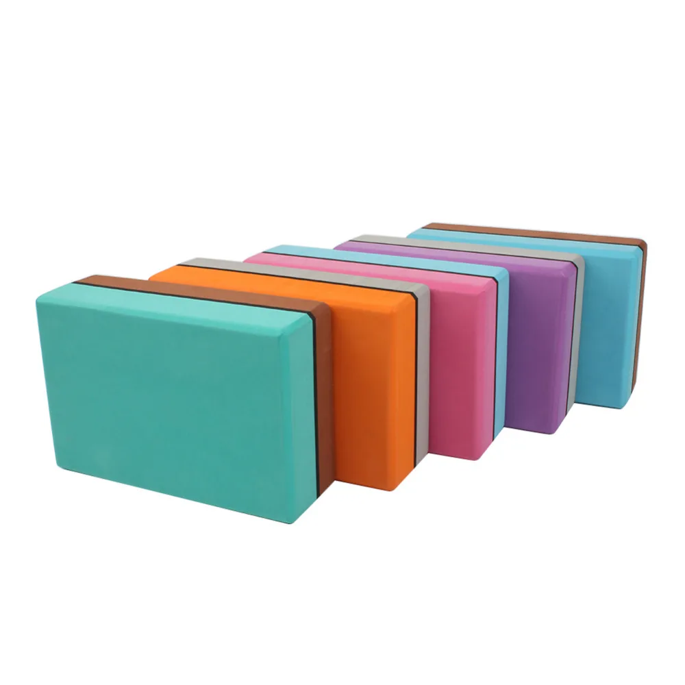 Фирменный Блок для йоги EVA домашние упражнения пилатес пенопластовый