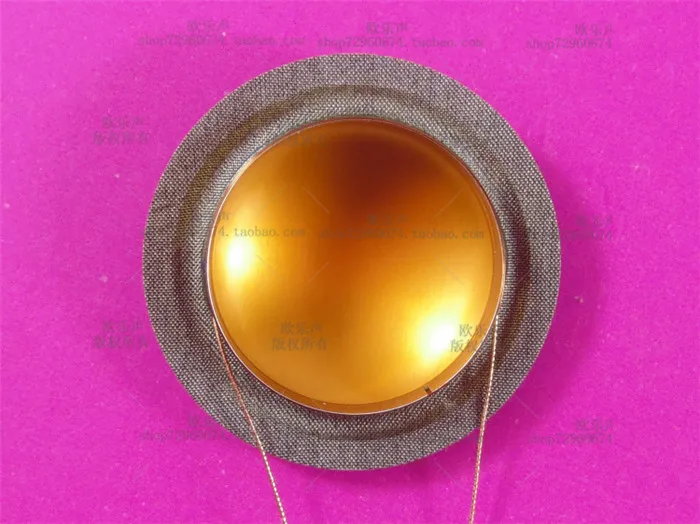 Ghxamp 25,9 мм 4ohm твитер звуковая катушка шелк+ титановая диафрагма ВЧ запчасти та же Сторона круглый медный провод 1 пара
