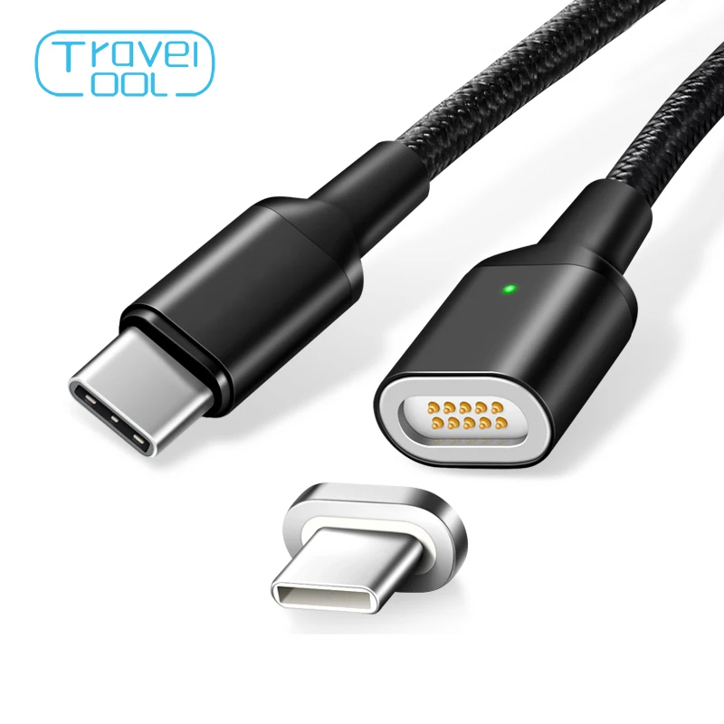 Магнитное зарядное устройство Travelcool для Macbook Surface 20 в 5A быстрая зарядка магнитный
