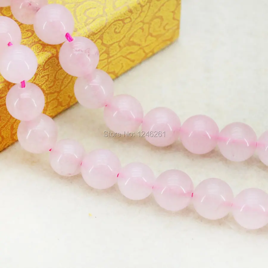 10 мм Высокое качество розовый кристалл круглые аксессуары поделки свободные