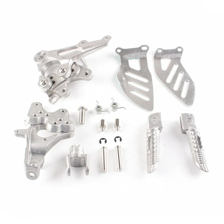 Передняя пассажирская подножки для ног кронштейн Suzuki GSXR1000 GSXR 1000 2009 2010 2011 K9 K10 K11