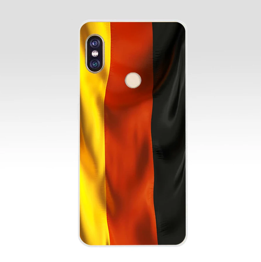 94H немецкий флаг Немецкий Мягкий Силиконовый ТПУ чехол для телефона xiaomi redmi 6 pro 5