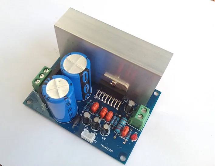 82859 мм DC48V / AC28V TDA7294 100W моно сабвуфер усилитель платы с радиатором|subwoofer amplifier
