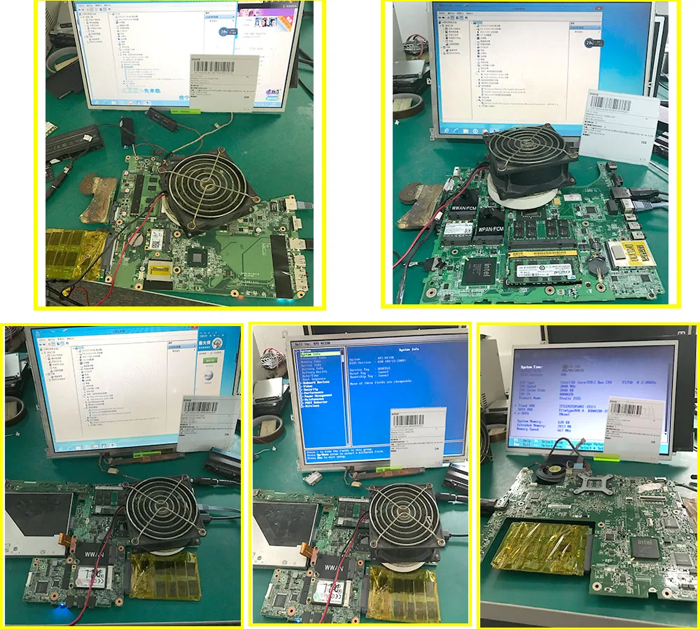SHELI для lenovo G530 материнская плата LA-4212P FRU: 43N8342 GM45
