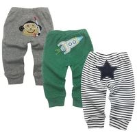 baby pants for boys and girls cotton casual trousers 3 pack random newborn infant toddler baby clothes