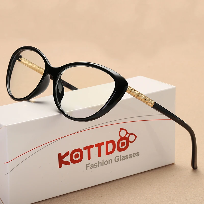 KOTTDO оправа для очков в стиле кошачьи глаза, прописанные оптические очки для мужчин оправы для очков для женщин Очки рамка