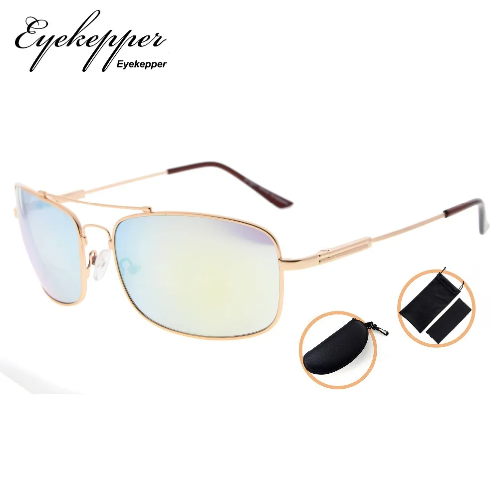 SG1805 Eyekepper двухфокусные солнцезащитные очки с гибким мостом и заушниками памяти Солнцезащитные для чтения